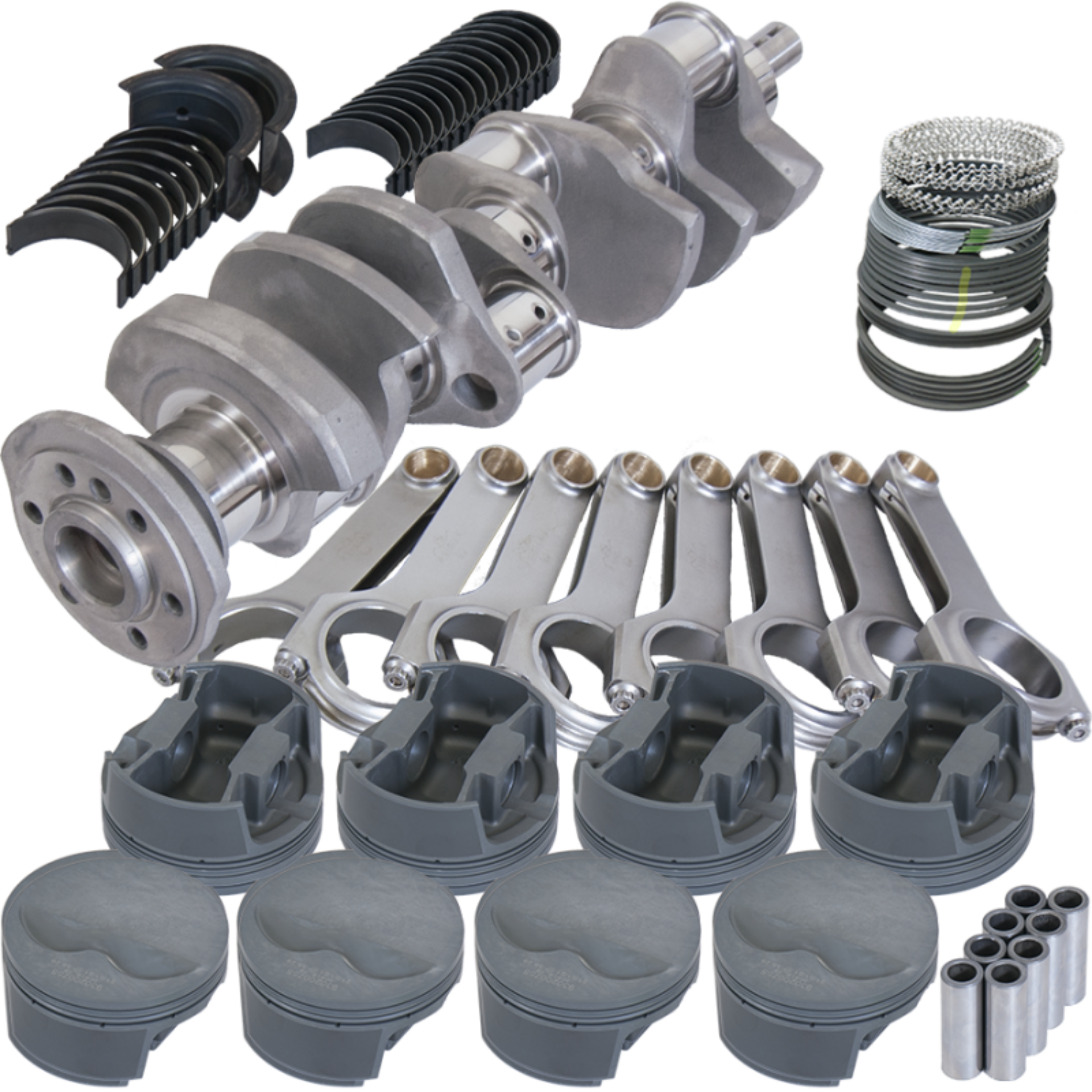 Picture of Eagle Chevy 400 3.750in Crank 6.000in H-Beam -5cc Flat Top 4.125in Pistons Rotating Assembly