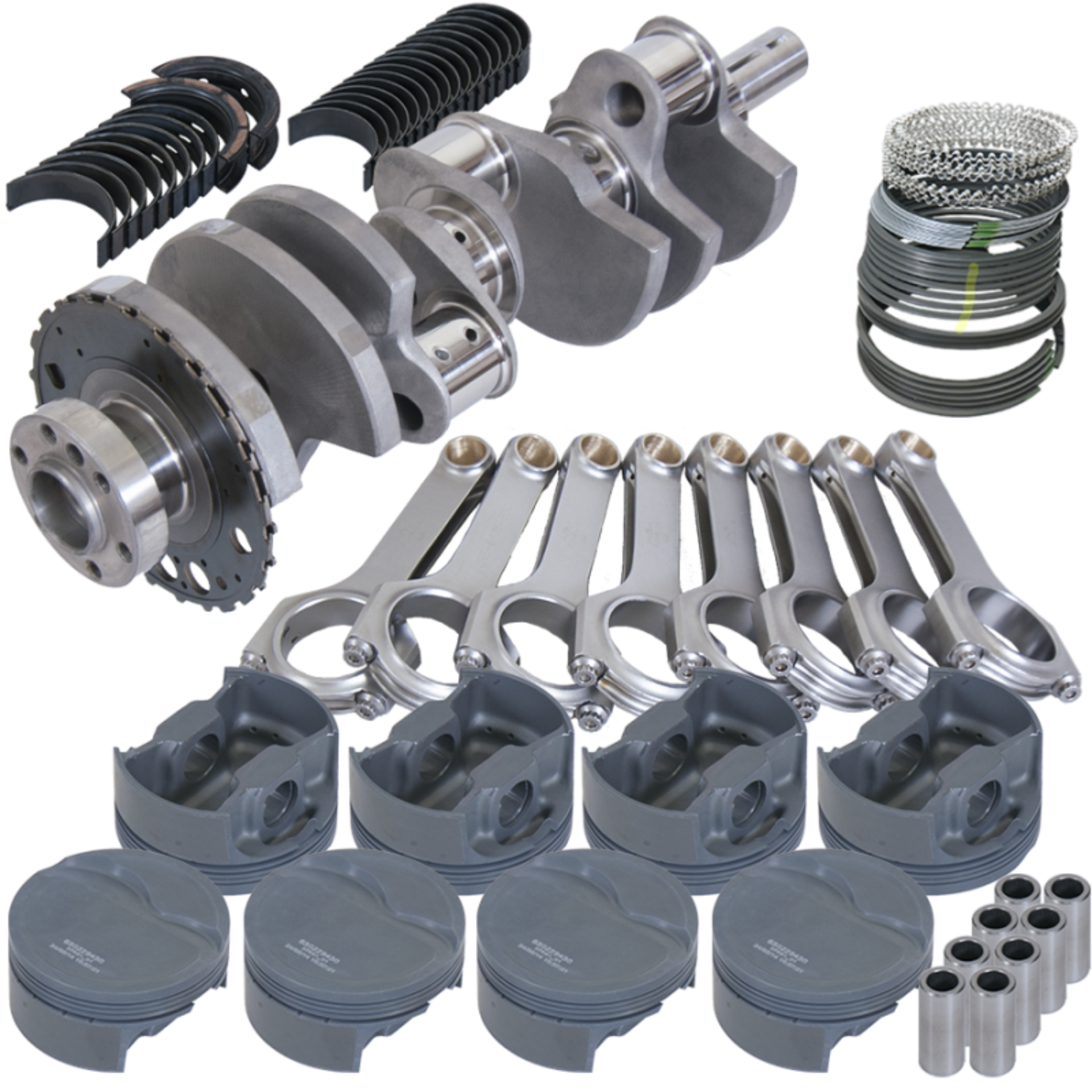 Picture of Eagle Chevy LS3 4.000in Crank 24 Tth Reluctor 6.125in H-Beam -14cc 4.075in Pistons Rotating Assembly