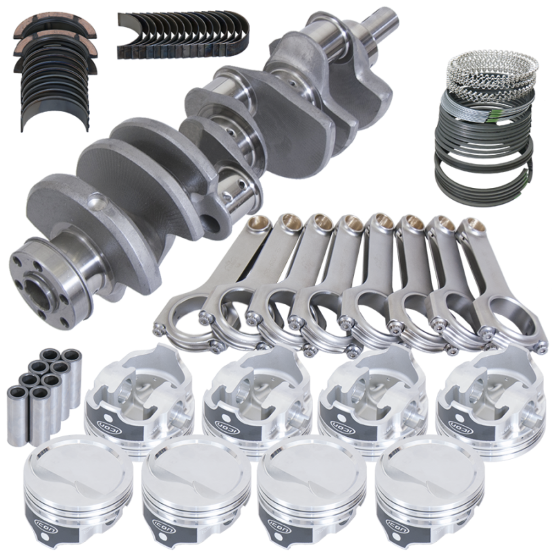 Picture of Eagle Ford 351W 4.000in Crank 2.750in Mains 6.200in H-Beam -15.8cc 4.030in Pistons Rotating Assembly