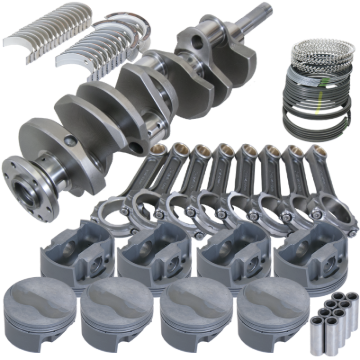 Picture of Eagle Ford FE 4.250in Crank 6.700in I-Beam Rods -7cc Flat Top 4.280in Pistons Rotating Assembly