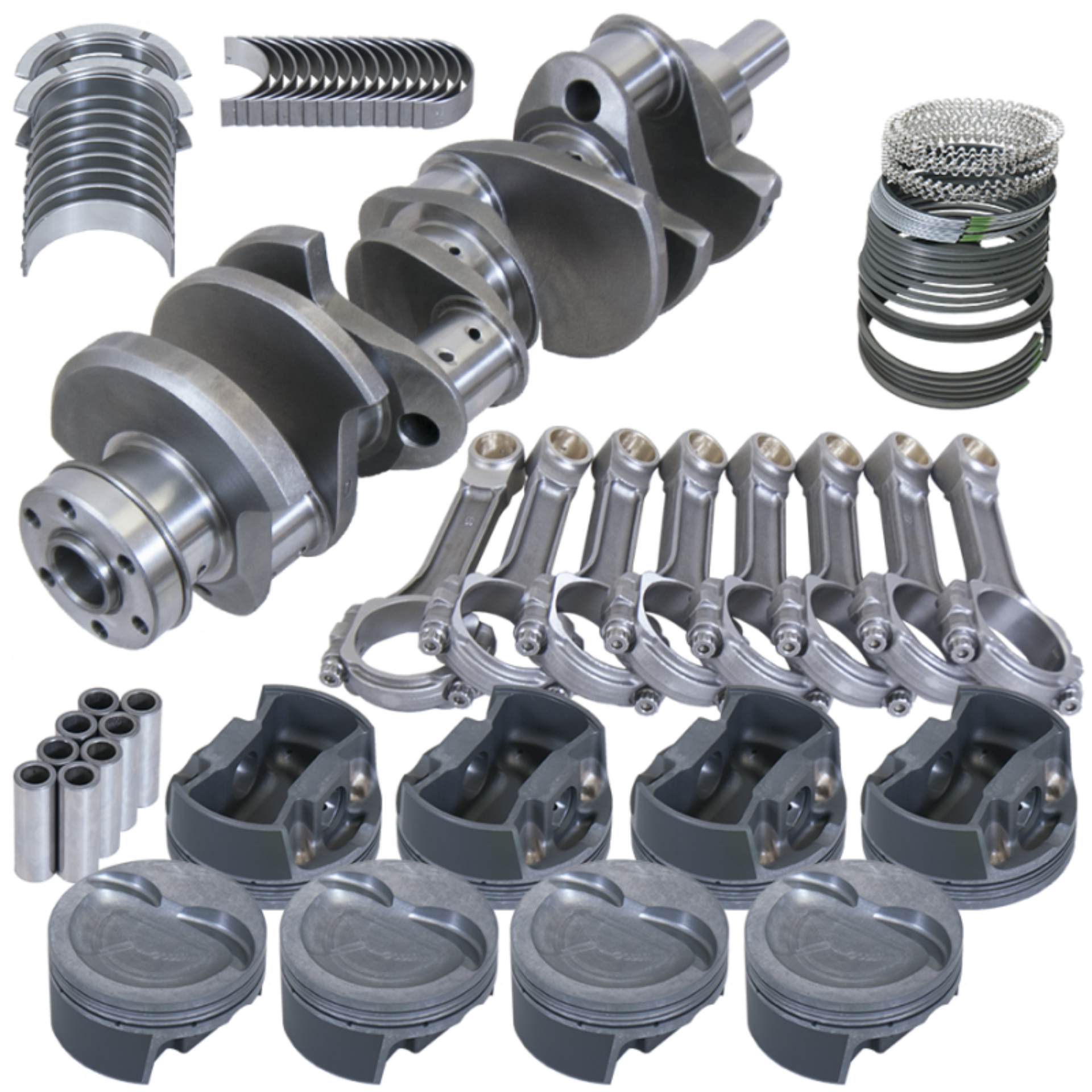 Picture of Eagle Ford 351W 4.000in Crank 6.250in I-Beam Rods -26cc Inv Dome 4.125in Pistons Rotating Assembly