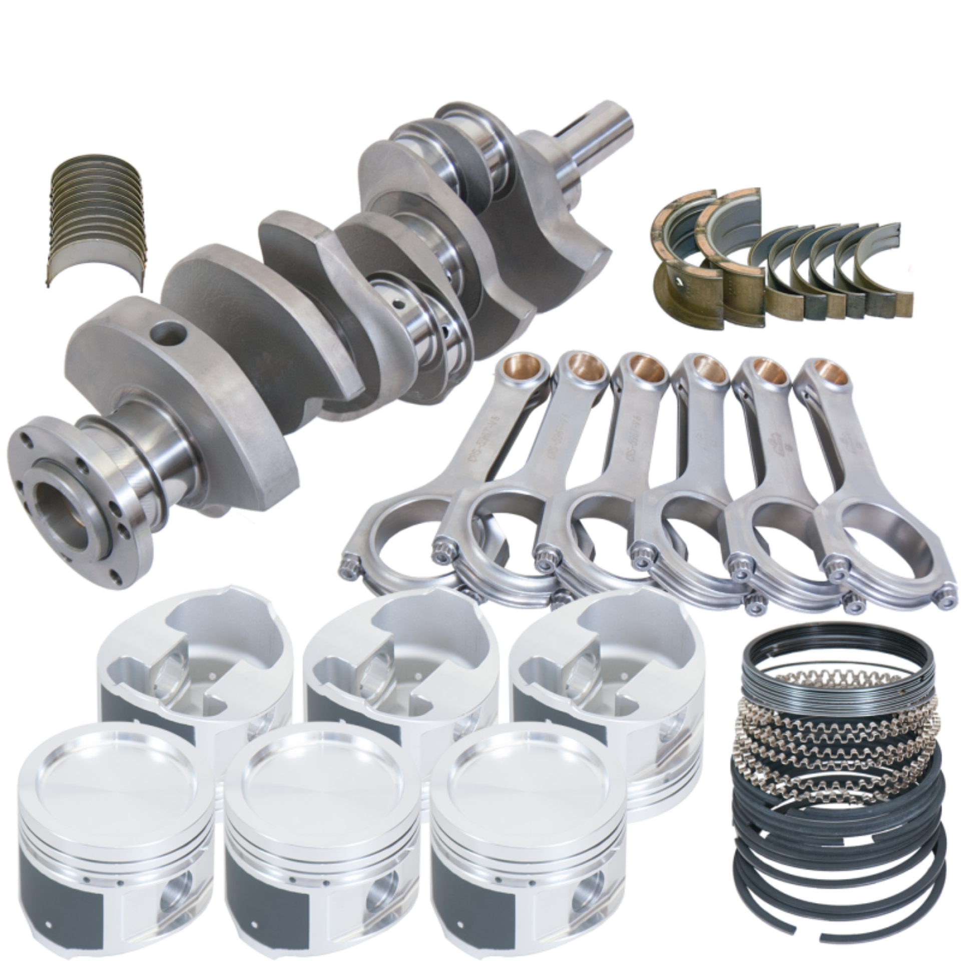 Picture of Eagle Buick 3.8L V6 3.400in Crank 5.967in H-Beam -28.6cc 3.810in Pistons Rotating Assembly