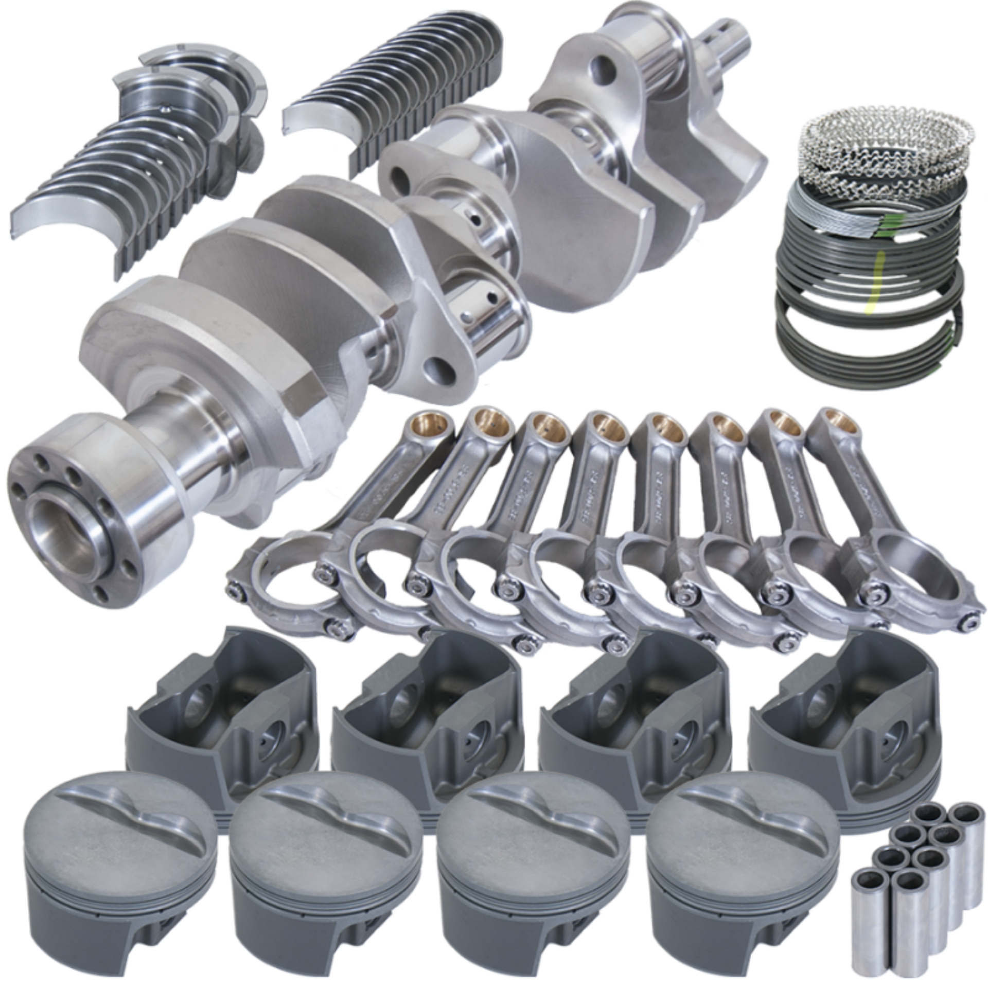 Picture of Eagle Chevy LT1 350 1Pc 3.750in Crank 5.700in I-Beam Rods -5cc 4.040in Pistons Rotating Assembly
