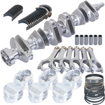 Picture of Eagle Nissan RB26 3.059in Billet Crank 4.783in H-Beam 26cc Dome 87mm Pistons Rotating Assembly