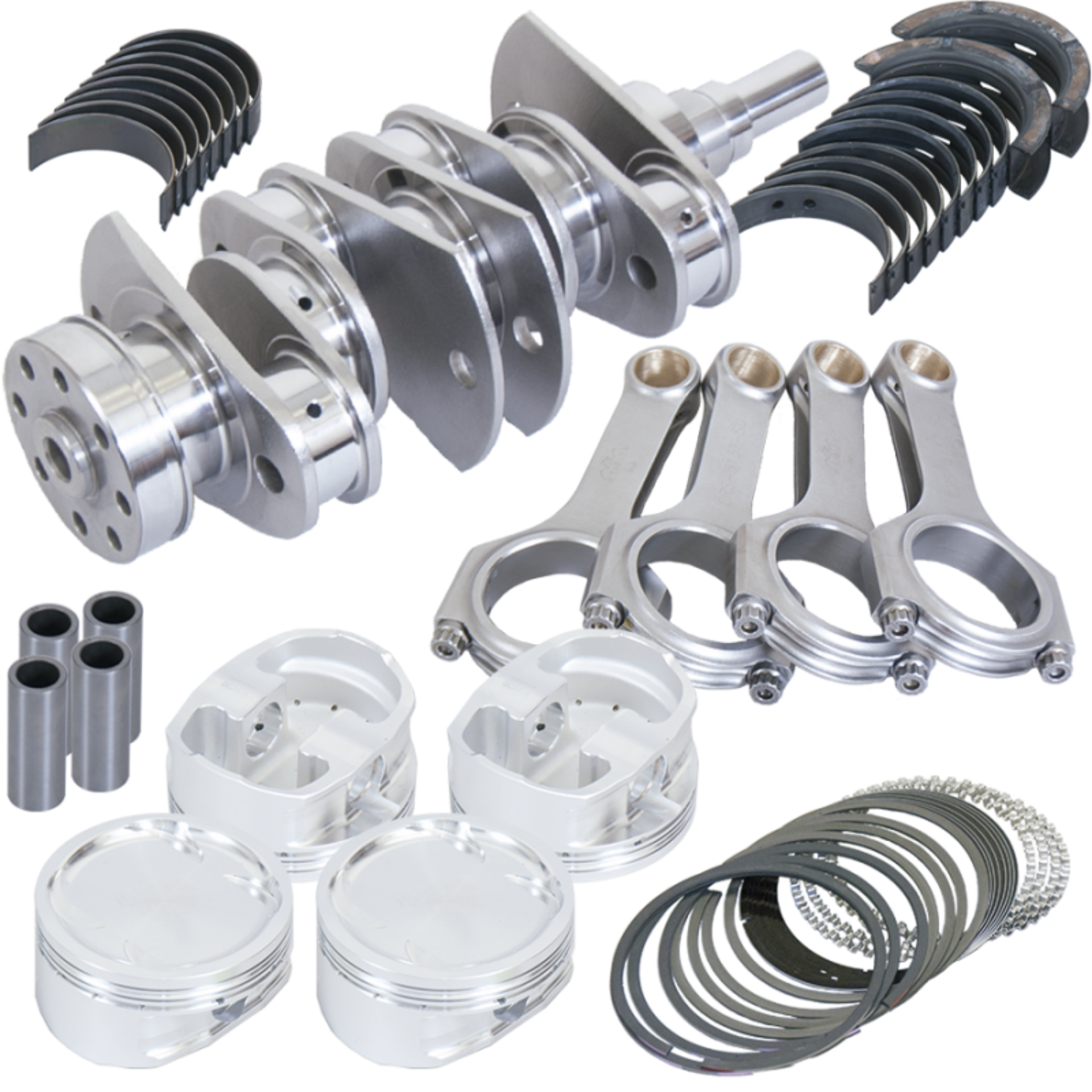 Picture of Eagle Subaru Ej25 3.268in Billet Crank 5.137in H-Beam -22.1cc 99.75mm Pistons Rotating Assembly