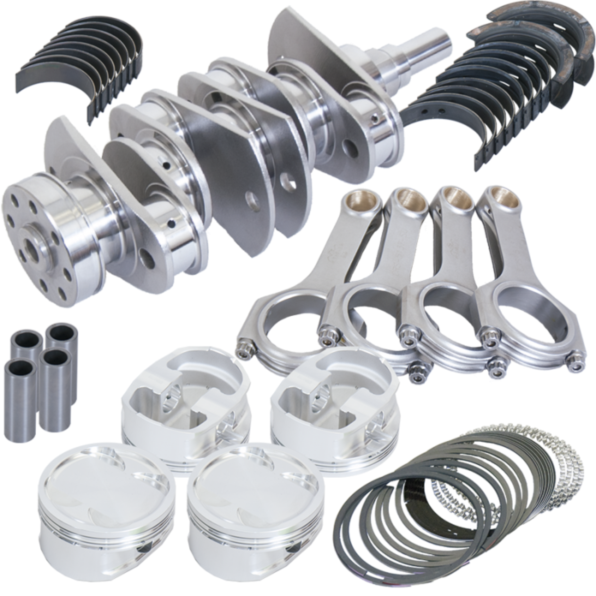 Picture of Eagle Subaru Ej25 3.268in Billet Crank 5.137in H-Beam -17.1cc 99.75mm Pistons Rotating Assembly