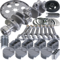 Picture of Eagle Chevy 350 1Pc 3.750in Crank 6.000in I-Beam Rods 4.040in Pistons 168 Tooth FP Balanced Assembly