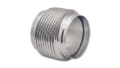 Picture of Vibrant SS Bellow Assembly w/ Solid Liner 4in inlet/outlet ID x 4in overall L Electro Polished