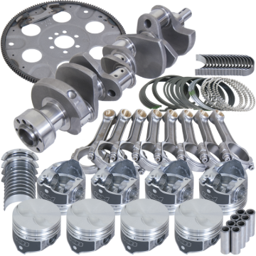 Picture of Eagle Chevy 305 1Pc 3.480in Crank 5.700in I-Beam Rods 3.776in Pistons 153 Tooth FP Balanced Assembly