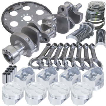 Picture of Eagle Chevy 350 1Pc 3.480in Crank 5.700in I-Beam Rods 4.040in Pistons 153 Tooth FP Balanced Assembly