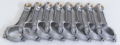 Picture of Eagle Chevrolet SB 5.700in 5.700in 5140 Steel 3/8in ARP8740 Bolts I-Beam Connecting Rods - Set of 8