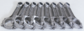 Picture of Eagle Pontiac 400-455 6.625in 5140 Steel 7/16in ARP 8740 BOLTS I-Beam Connecting Rods - Set of 8