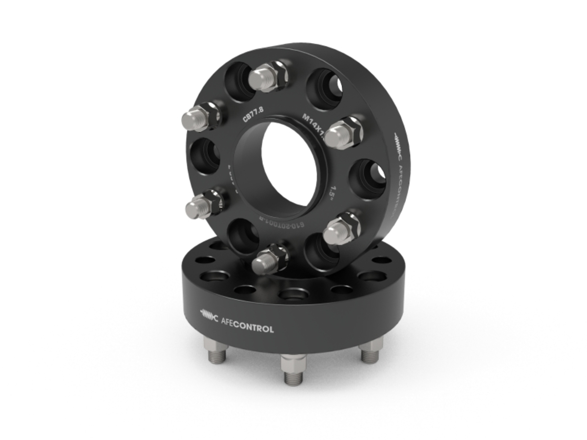 Picture of aFe CONTROL Billet Aluminum Wheel Spacers 6x5.5mm / CB 77.8mm / 1.5in - 19-25 RAM 1500