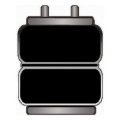 Picture of Firestone Ride-Rite Replacement Air Spring 26C 3/4CFOFF 2BN (W217607701)