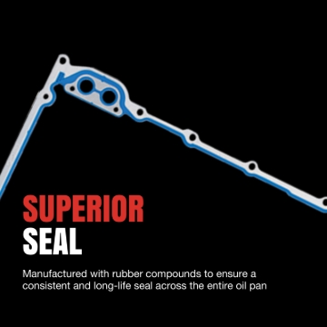 Picture of Fel-Pro 97-10 Ford F-150/07-12 Mustang/05-06 GT Engine Oil Pan Gasket Set - PermaDry Molded Rubber