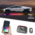 Picture of XK Glow Tesla Cybertruck XKMax LED Underglow Light Kit w/ RGBW Chasing Lights