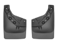 Picture of WeatherTech 24-25 Toyota Tacoma w/Fender Flares Rear No Drill MudFlaps - Black