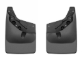 Picture of WeatherTech 24-25 Toyota Tacoma w/o Fender Flares Rear No Drill MudFlaps - Black
