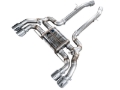 Picture of AWE Tuning 20-25 BMW X3 M/M Comp (F97) AWD SwitchPath Axle-Back Exhaust - Chrome Silver Tips