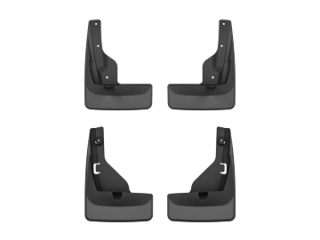 Picture of WeatherTech 2024 Toyota Grand Highlander (Incl. Hybrid) Front & Rear No Drill MudFlaps - Black