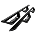 Picture of Westin 07-18 Jeep Wrangler JK Unlimited Outlaw Drop Nerf Step Bars - Textured Black
