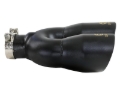 Picture of aFe Takeda 2.5in 304 Stainless Steel Clamp-on Exhaust Tip Driver Side 2.5in Inlet 4inDual-Black