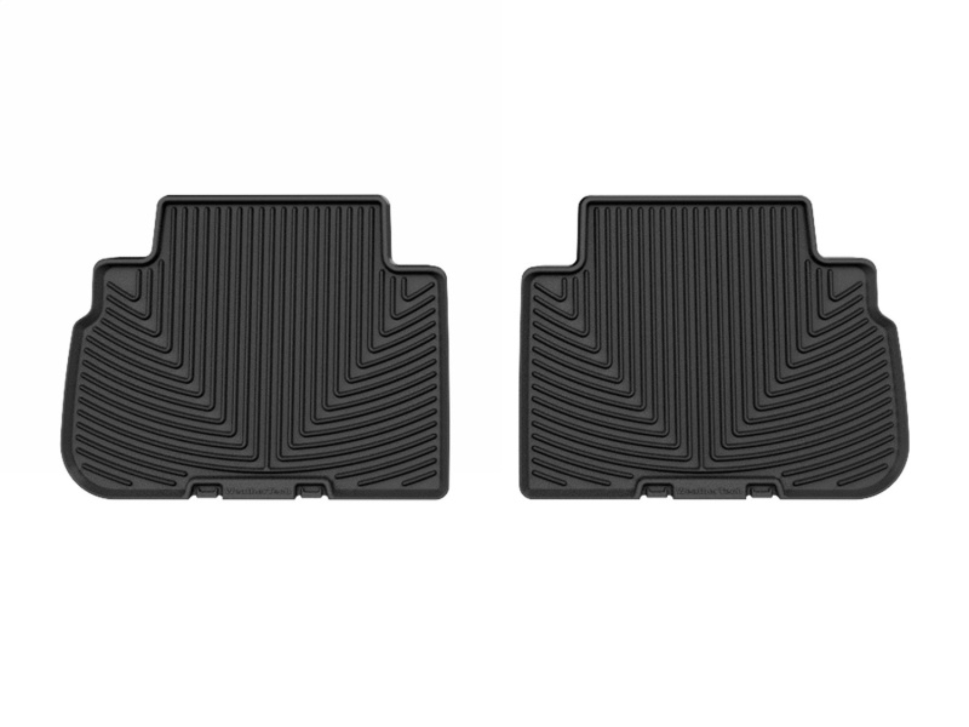 Picture of WeatherTech 19-24 Subaru Forester Rear All-Weather Floor Mats - Black