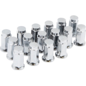 Picture of Raceline Open Spline Lug Nuts 1/2in-20 - 16 Pack - Chrome