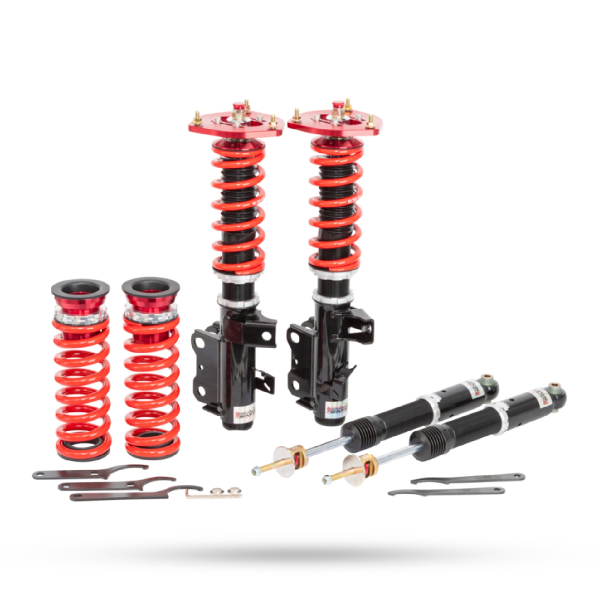Picture of Pedders 16-24 Chevrolet Camaro Extreme Xa Coilover Plus Kit w/Front Camber Plates