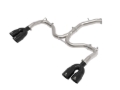 Picture of aFe 22-24 Kia Forte GT 1.6L 3in-2.5in 304 Stainless Steel Axle-Back Exhaust w/ Black Tips