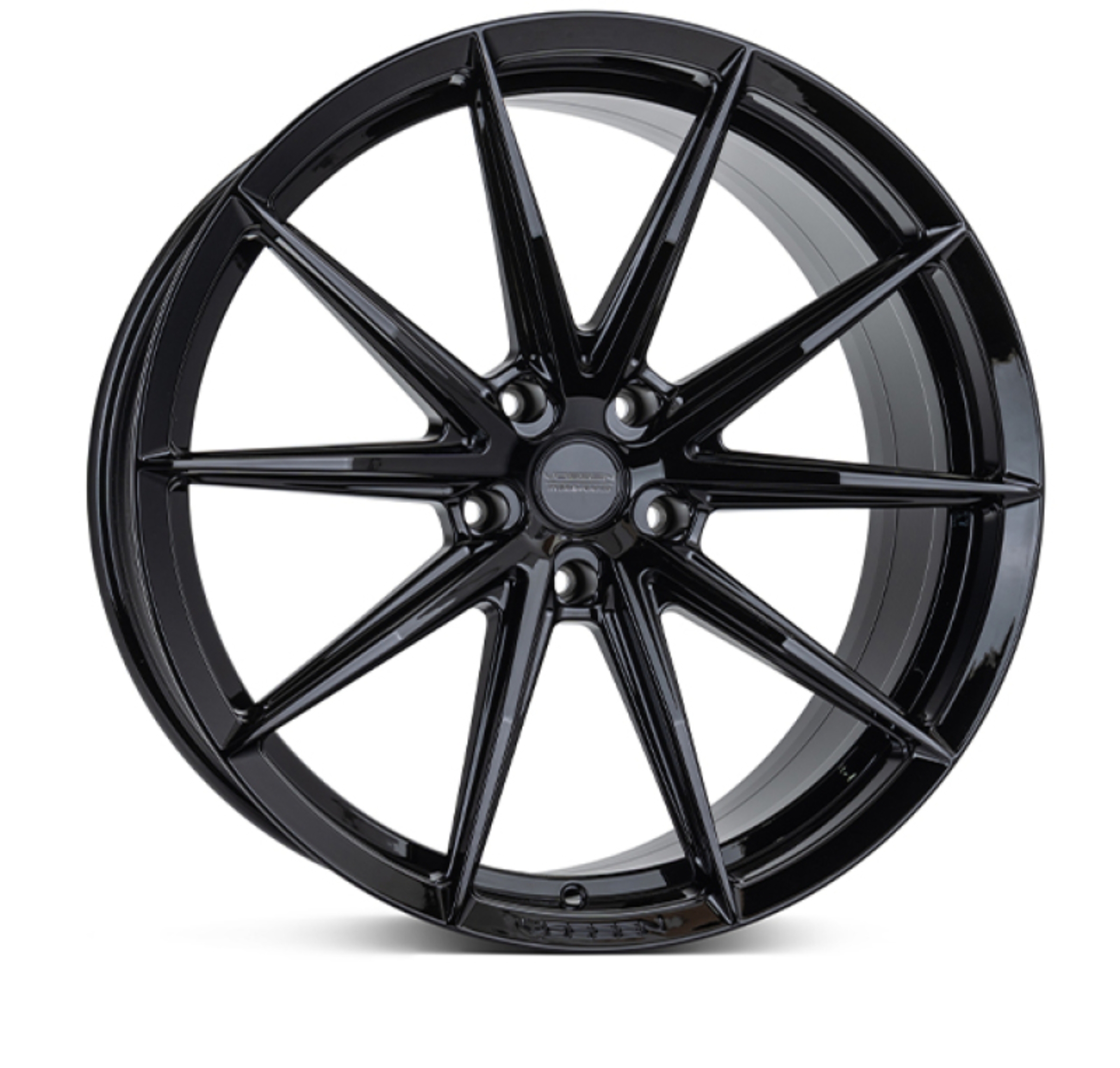 Picture of Vossen HFX-2 22x9.5 / 5x112 / ET15 / Deep Face / 66.5 - Gloss Black Wheel