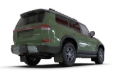 Picture of Rally Armor 24-26 Lexus GX-550 Overtrail Black UR Mud Flap Metallic Black Logo