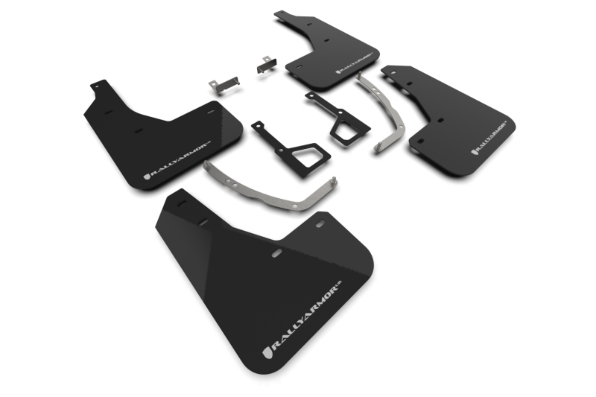 Picture of Rally Armor 25-26 Hyundai Ioniq 5 XRT Black Mud Flap White Logo