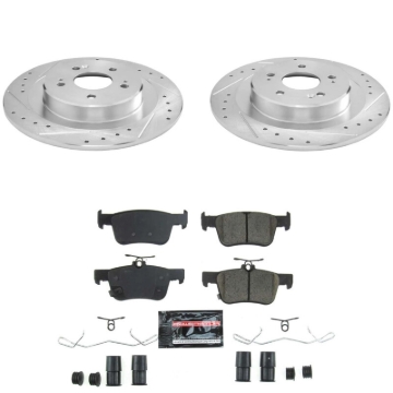 Picture of Power Stop 21-25 Acura TLX Rear Z23 Evolution Brake Kit