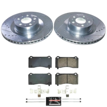 Picture of Power Stop 20-24 Tesla Y Front Z23 Evolution Brake Kit