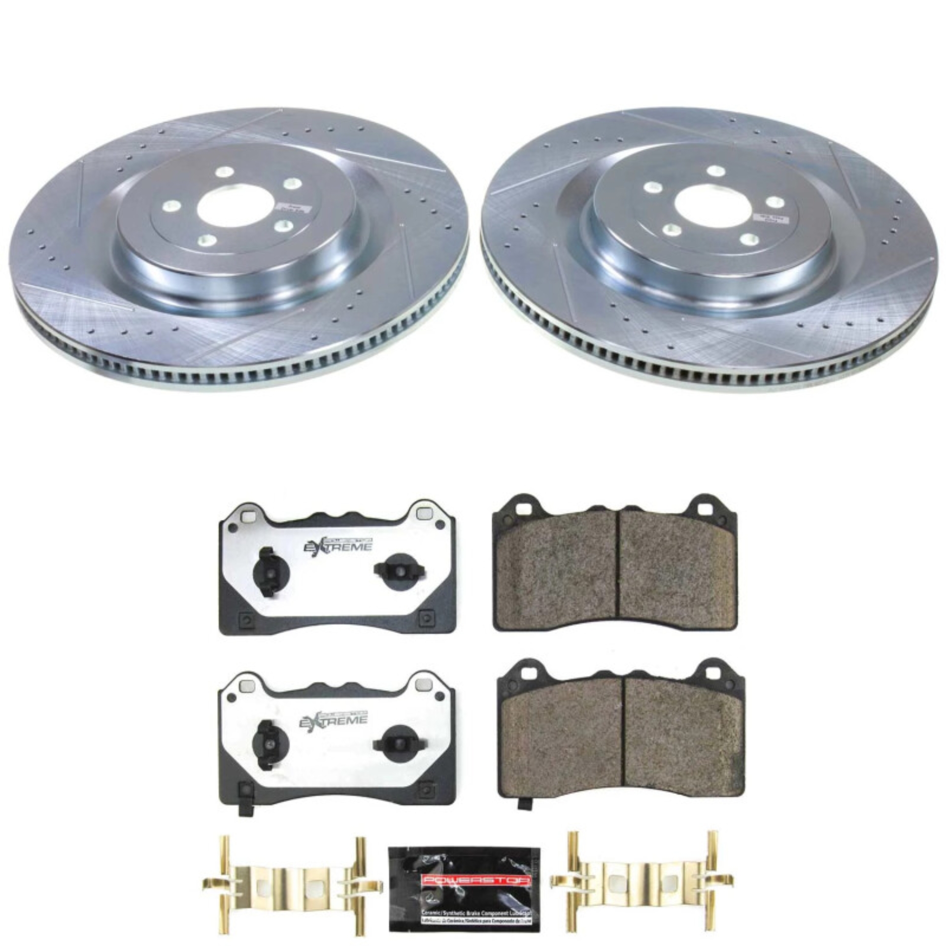 Picture of Power Stop 21-24 Ford Mustang Mach-E Front Z26 Street Brake Kit