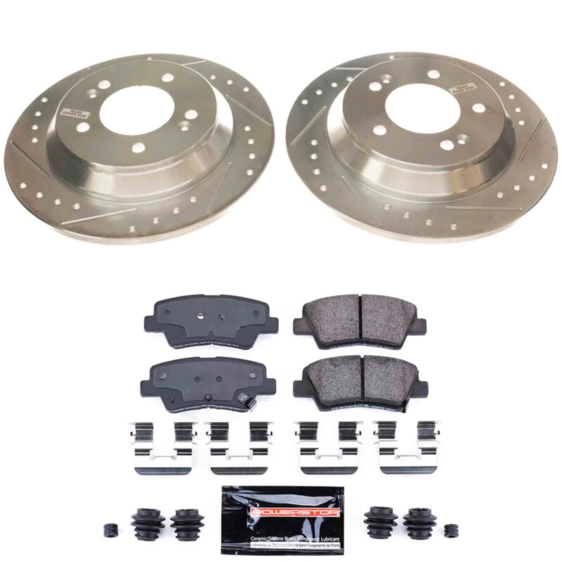 Picture of Power Stop 22-23 Hyundai Kona Rear Z23 Evolution Brake Kit