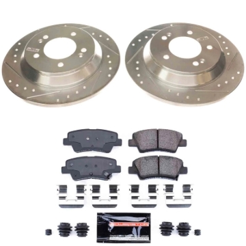 Picture of Power Stop 22-23 Hyundai Kona Rear Z23 Evolution Brake Kit