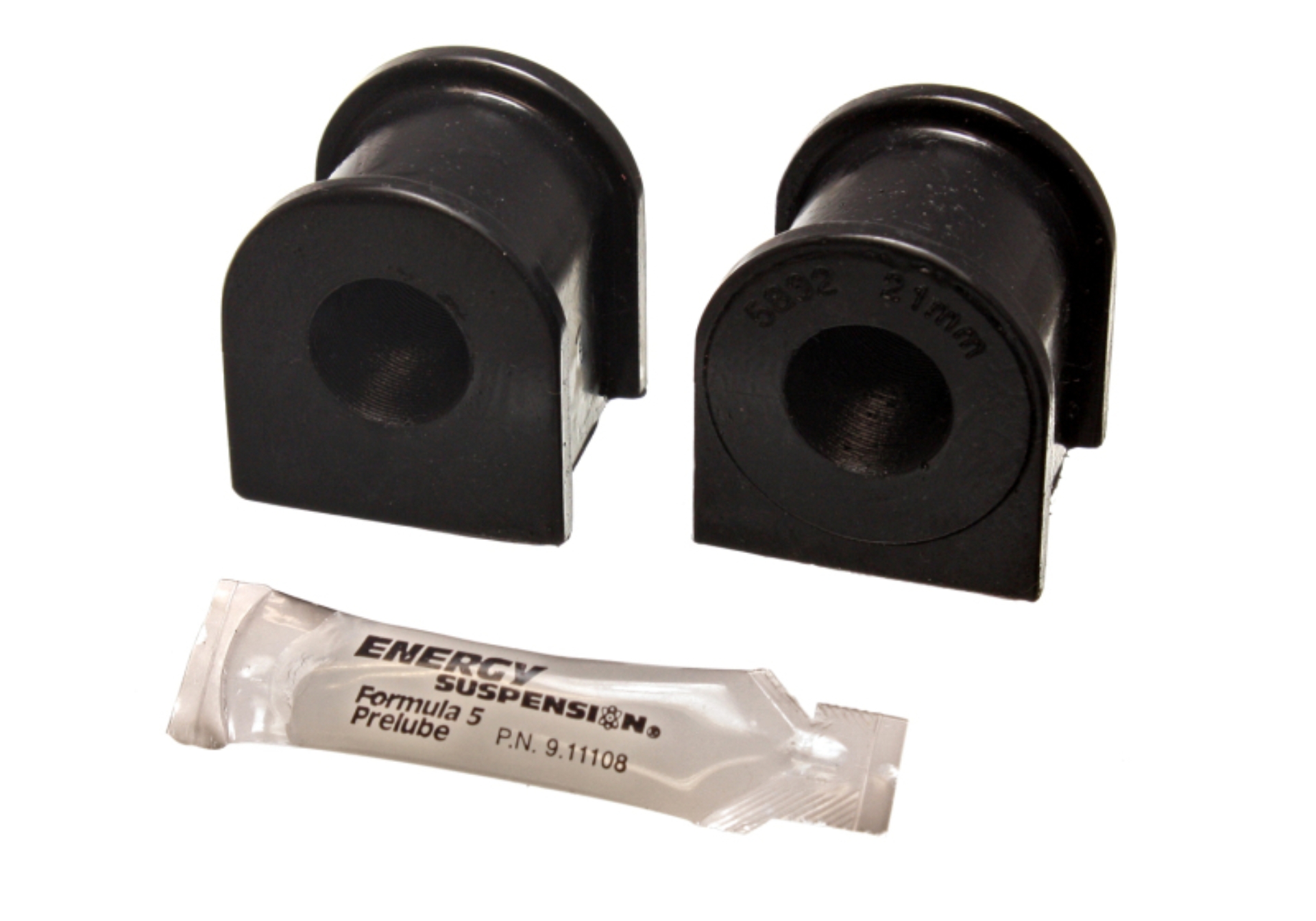 Picture of Energy Suspension 05-07 Scion tC Black 21mm Front Sway Bar Bushing Set
