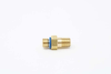 Picture of Aeromotive VaporWorx GM Fuel Pressure Sensor Adapter - M10 x 1.0mm Male to 1/8in NPT Port - Brass