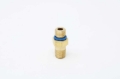 Picture of Aeromotive VaporWorx GM Fuel Pressure Sensor Adapter - M10 x 1.0mm Male to 1/8in NPT Port - Brass