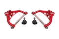 Picture of BMR 70-81 Chevrolet Camaro Non-Adj. Upper A-Arms w/ 0.5in Tall Ball Joint (Delrin) - Red