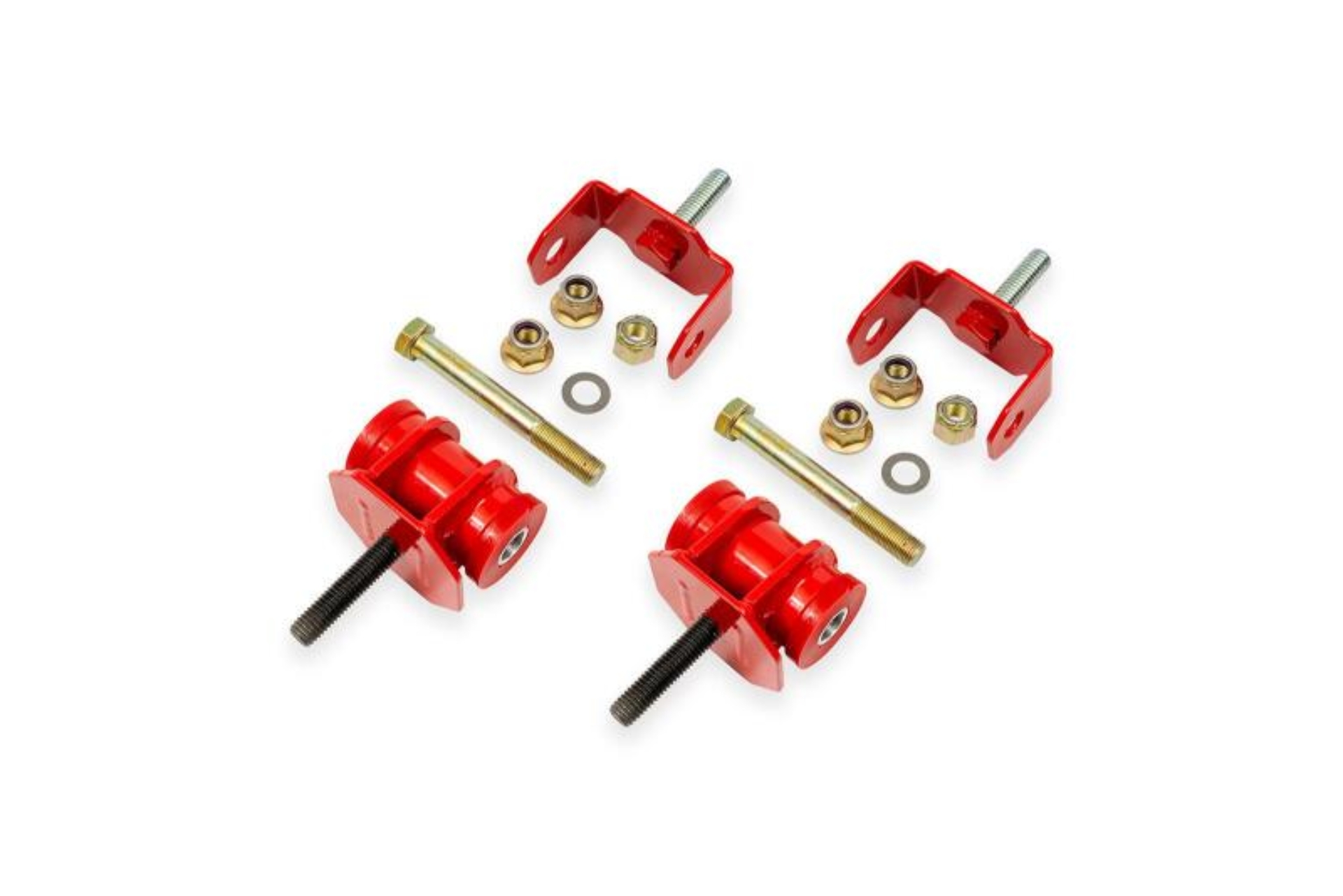 Picture of BMR 97-04 Chevrolet C5 Corvette (Inc. Z06) Polyurethane Motor Mount Kit - Red