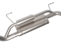 Picture of aFe 2025 Toyota 4Runner GT Series Hi-Tuck 2-1/2in 409 SS Cat-Back Exhaust