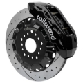 Picture of Wilwood 63-70 Chevy C10 TX6R Front Kit w/ 16in SRP Rotors & Lines - Black