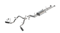 Picture of Borla 07-21 Toyota Tundra Cat-Back Touring SS Catback Exhaust w/ Black Chrome Tips
