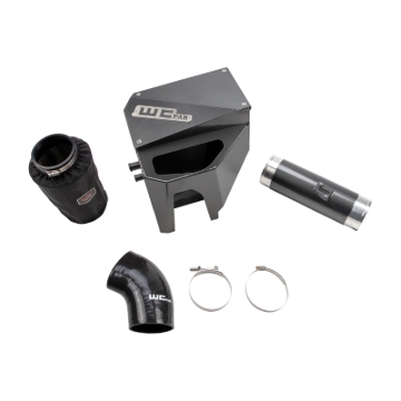 Picture of Wehrli 20-24 Ford 6.7L Powerstroke 4in. Intake Kit - Brizzle Blue