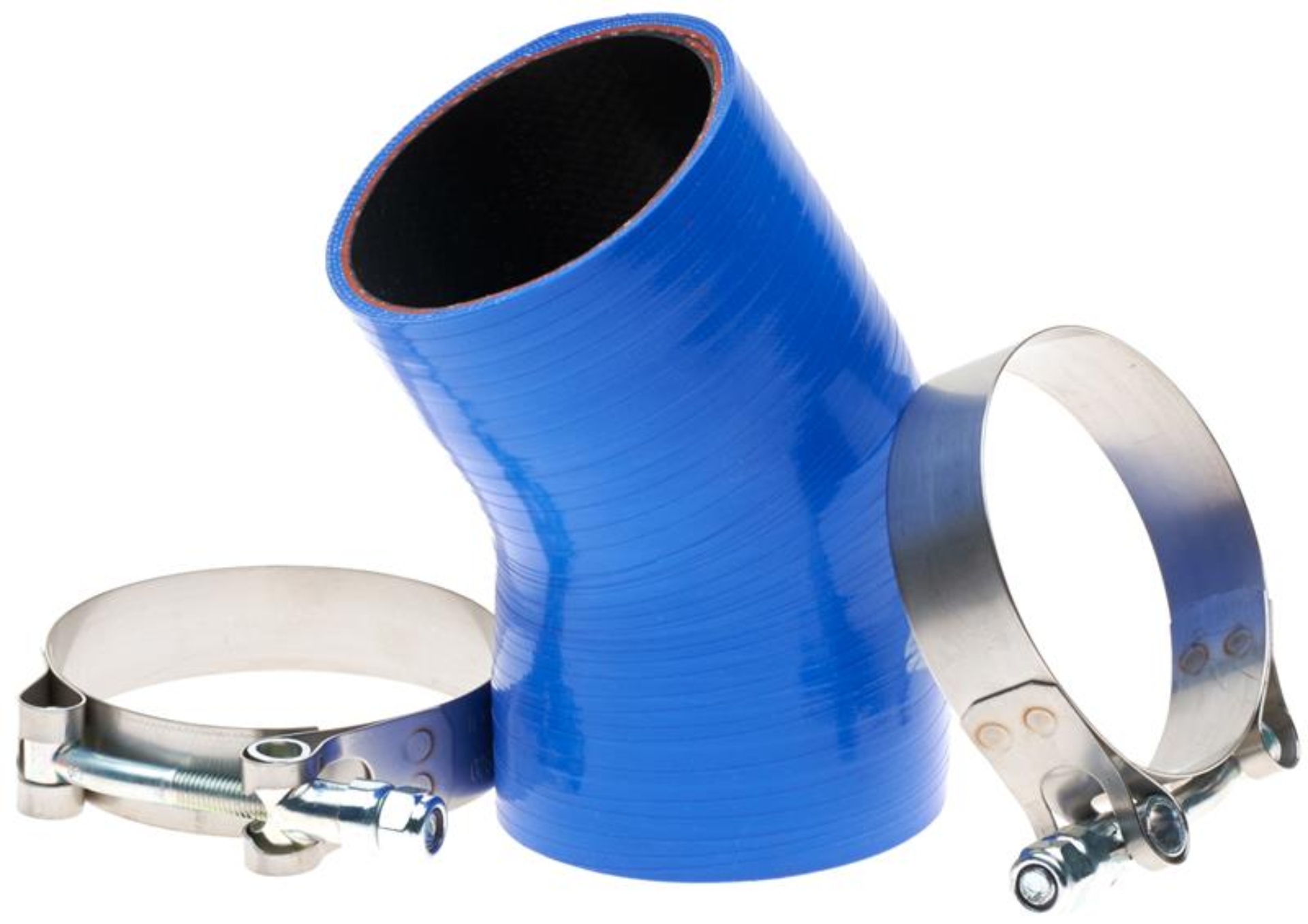 Picture of Gates 04-07 Ford Super Duty V-8 6.0L Diesel Turbo To Pipe Hot Side Turbocharger Hose Kit (Molded)