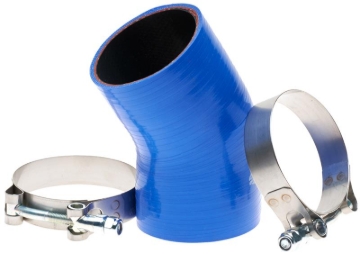 Picture of Gates 04-07 Ford Super Duty V-8 6.0L Diesel Turbo To Pipe Hot Side Turbocharger Hose Kit (Molded)