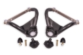Picture of BMR 64-72 GM A-Body Adjustable Upper A-Arms Standard Ball Joint - Black Hammertone